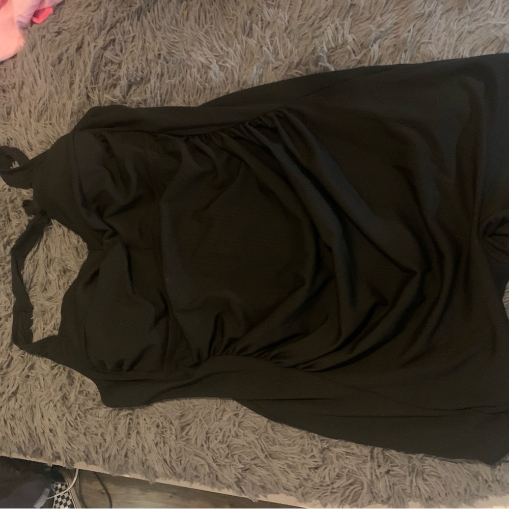 Black Halter bathing suit